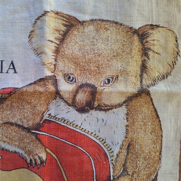 Pure Linen Pillow Cover 17x15 From Australia With Love Panda by Fast Colours - Picture 3 of 11